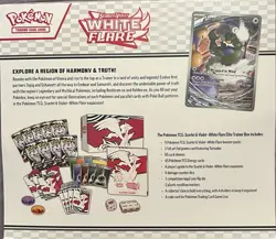 Pokemon TCG Scarlet & Violet White Flare Elite Trainer Box Factory Sealed ETB - Image 2