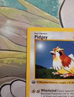 Pokemon TCG: Base Set - 1st Edition Pidgey 57/102 Shadowless [LP] - Image 3