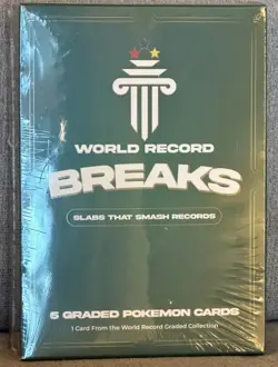 WORLD RECORD BREAKS: GUINNESS POKEMON BOX 5 SLABS. FREE SHIPPING. - Image 1