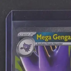 2025 POKEMON PHANTASMAL FLAMES - PFL EN #056/094 MEGA GENGAR EX DOUBLE RARE NM - Image 3