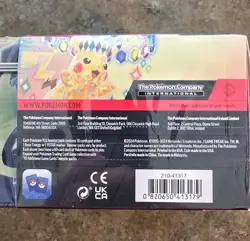 Pokemon Pikachu 2024 Surging Sparks Collectors Chest Tin Lunchbox NEW Sealed - Image 4