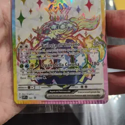 ERROR - Crimped Carta Pokemon TERAPAGOS EX SVP165 PROMO Teracristal SEALED ITA - Image 3
