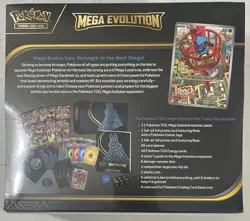 Pokemon TCG Mega Evolution POKEMON CENTER Elite Trainer Box Mega Lucario MINT - Image 2