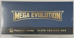 Pokemon TCG Mega Evolution POKEMON CENTER Elite Trainer Box Mega Lucario MINT - Image 3