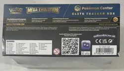 Pokemon TCG Mega Evolution POKEMON CENTER Elite Trainer Box Mega Lucario MINT - Image 4