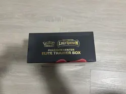 Shrink Wrap Damaged Pokemon Center Lost Origins Elite Trainer Box - Image 2