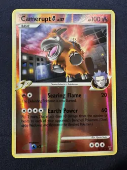 Camerupt G Lv.57 19/147 Pokemon TCG Card Reverse Holo Rare Supreme Victors NM - Image 1