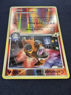 Camerupt G Lv.57 19/147 Pokemon TCG Card Reverse Holo Rare Supreme Victors NM - Image 4