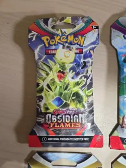 4x Pokemon TCG Mixed Sleeved Booster Packs - Image 2