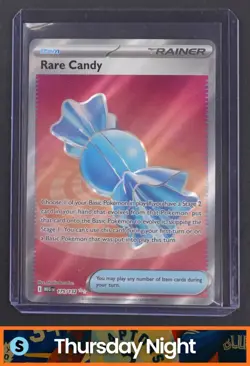 2025 POKEMON MEGA EVOLUTION - MEG EN #175/132 RARE CANDY FULL ART - Image 1
