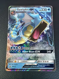 Gyarados GX SM212 - Black StarPromo - Ultra Rare Pokemon Card- Near Mint (NM) - Image 1