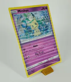 OVERSIZED CARD Pokemon: Mimikyu 3D Moving Sticker, Lenticular Car Laptop Decal - Image 1