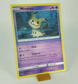 OVERSIZED CARD Pokemon: Mimikyu 3D Moving Sticker, Lenticular Car Laptop Decal - Image 2