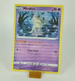 OVERSIZED CARD Pokemon: Mimikyu 3D Moving Sticker, Lenticular Car Laptop Decal - Image 3