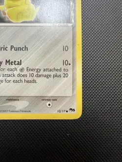 Pikachu 13/17 - Pop Series 5 Non Holo Pokemon Card LP+ - Image 3