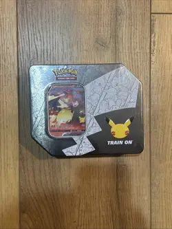 Pokemon TCG Celebrations 25th Lance's Charizard V Big Tin Brand New & Sealed - Image 1