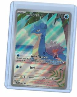 Pokemon SV10: Destined Rivals Misty's Lapras 194/182 Illustration Rare - Image 1