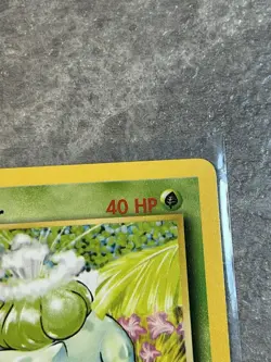 Bulbasaur 044/102 Pokemon Base Set Unlimited VINTAGE Non-Holo (Lightly Played) - Image 3