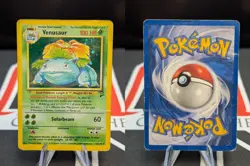 VENUSAUR 18/130 BASE SET 2 HOLO RARE POKEMON TCG DAMAGED READ - Image 3