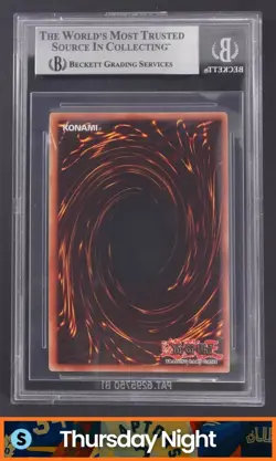 2002 YU-GI-OH! PHARAOH'S SERVANT 1ST EDITION #PSV-050 BUSTER BLADER BGS 9 MINT - Image 2