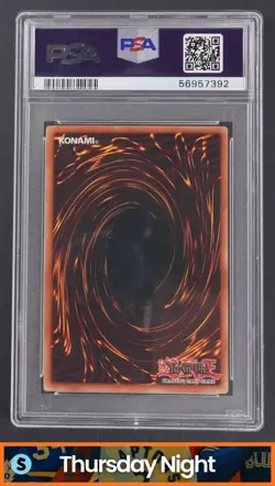 2006 YU-GI-OH! CYBERDARK IMPACT 1ST EDITION #CDIP-EN035 CYBERDARK DRAGON PSA 8 - Image 2