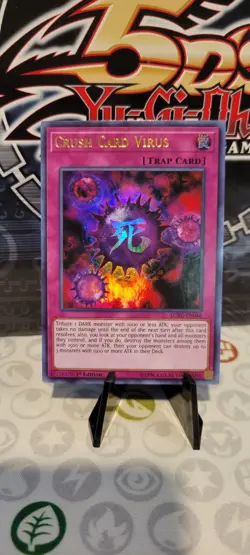 Yu-Gi-Oh! Crush Card Virus LCKC-EN046 1st Edition (Version 1) Ultra Rare NM - Image 1