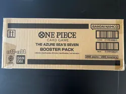 One Piece TCG Sealed Case 12x Box OP14 EB04 THE AZURE'S SEA SEVEN - ENGLISH ENG - Image 2