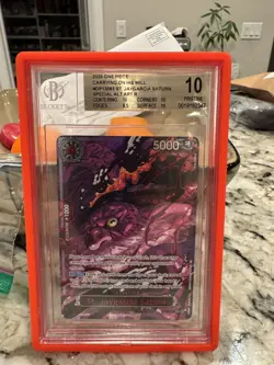 2025 One piece Englis OP 13 - 083 St. Jaygarcia Saturn Special ALT ART R BGS 10 - Image 1