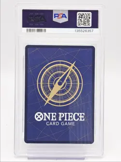 MONKEY.D LUFFY 2025 ONE PIECE JAPANESE MAGAZINE VOL.20 B ST21-014 PSA 10 Q6095 - Image 2