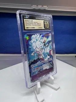 One Piece JPN Monkey D Luffy Premium Booster Best SEC Op05-119 CGC Pristine 10 - Image 2