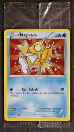 Magikarp XY143 SEALED Black Star Promo Holo Pokemon Card Target Exclusive - Image 1