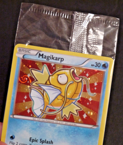 Magikarp XY143 SEALED Black Star Promo Holo Pokemon Card Target Exclusive - Image 2