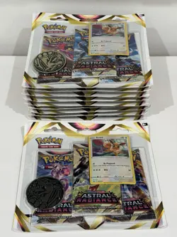 Astral Radiance 3 Pack Blister Eevee Pokemon Card TCG Brand New Sealed Lot Of 10 - Image 1