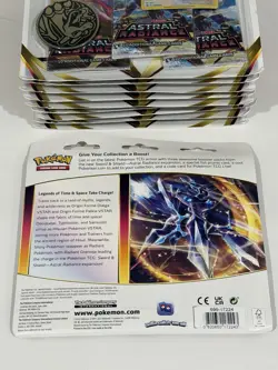 Astral Radiance 3 Pack Blister Eevee Pokemon Card TCG Brand New Sealed Lot Of 10 - Image 3