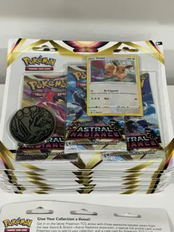 Astral Radiance 3 Pack Blister Eevee Pokemon Card TCG Brand New Sealed Lot Of 10 - Image 4