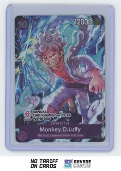 2024 One Piece Promo Bandai Card Game Fest Monkey D Luffy #P-041 - Image 1