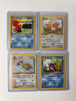 Pokemon 1st Edition 1999 Card Lot (16) Jungle WOTC Neo Genesis - Image 4