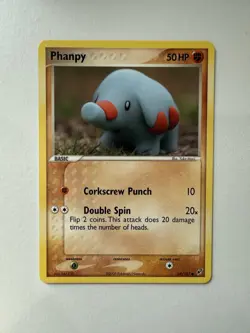 Phanpy 69/107 EX Deoxys Pokemon TCG Regular Common Card, 2005 Edition - Image 1