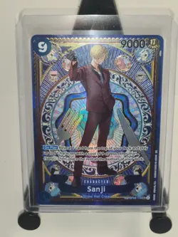 Sanji SEC OP06-119 SP Parallel A Fist of Divine Speed ONE PIECE Card English - Image 1