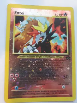 Entei Promo Holo Pokemon Card Base WOTC - Image 1