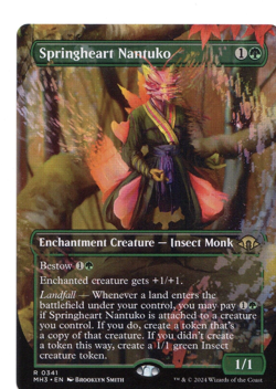 Magic Card Springheart Nantuko (borderless) - Image 1