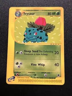 Ivysaur 082/165 Expedition Base Set Pokemon Card Near Mint ! WOTC Era Rare ! - Image 2