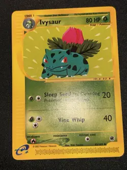 Ivysaur 082/165 Expedition Base Set Pokemon Card Near Mint ! WOTC Era Rare ! - Image 5