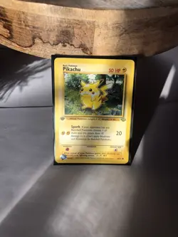 1st Edition Pikachu 60/64-Jungle-Non-Holo Pokemon Card-NM Not Used For Gameplay - Image 1