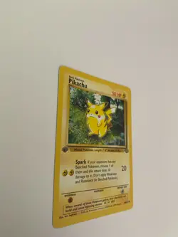 1st Edition Pikachu Jungle 1999 Red Cheeks 60/64 Pokemon Card - Image 3