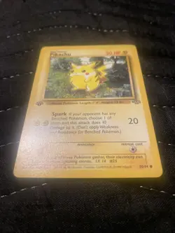 1st Edition Pikachu 60/64 Jungle Pokemon Card WOTC NM/Mint - Image 2