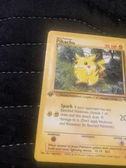 1st Edition Pikachu 60/64 Jungle Pokemon Card WOTC NM/Mint - Image 5