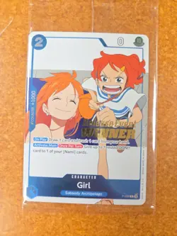 Girl (OP14 Release Event Winner) P-096 One Piece Promotion Cards Foil - Image 1