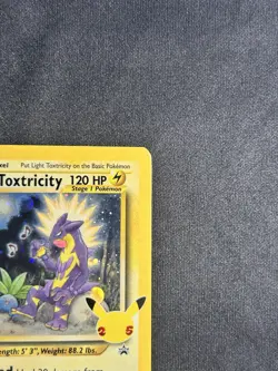 Light Toxtricity SWSH137 Celebrations Promo Card Holo NM - Image 4