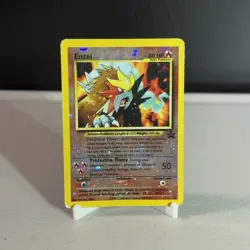 Entei 34 Black Star Promo Reverse Holo Pokemon Card - Image 1